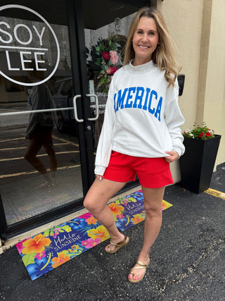 Reversible Mock Neck Pullover
