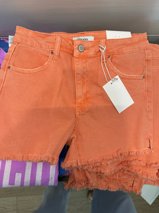 Colored Denim Short