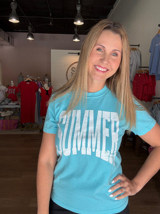 Blue SUMMER Tee