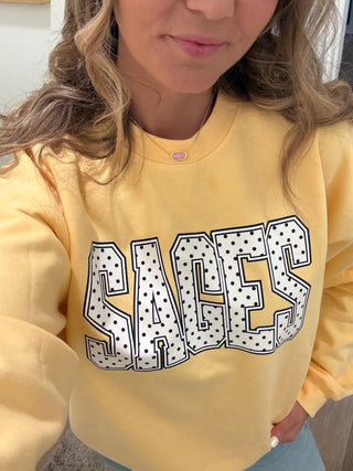 *Preorder-Sages Polka Dot Sweatshirt
