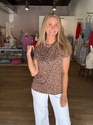 Leopard Animal Top