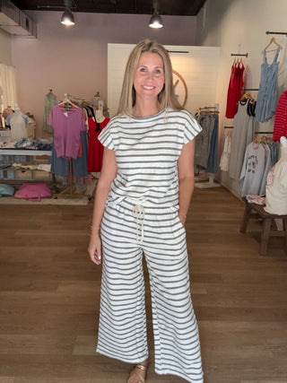 Light Grey Two Piece Set