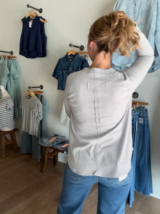 Waffle Long Sleeve Top
