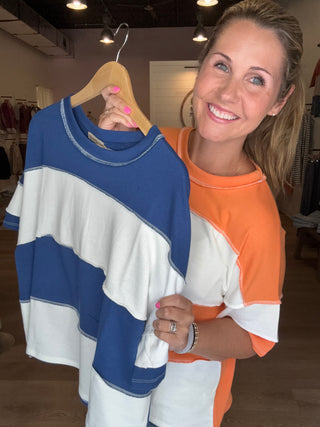 Orange Game Day Top