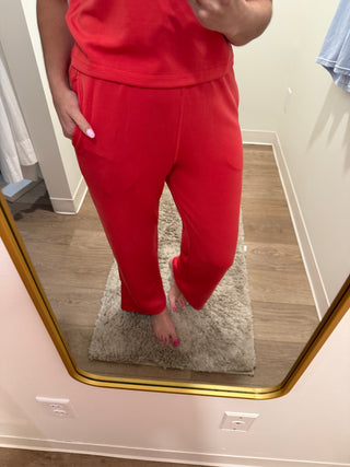 Mono B Two Piece Red Set