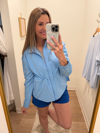 Mono B Brand Blue Athletic Jacket
