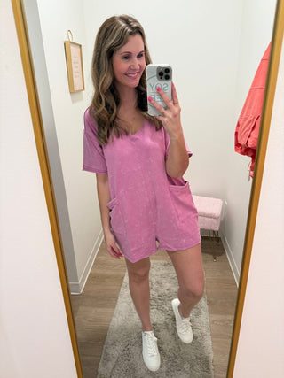 Purple Romper