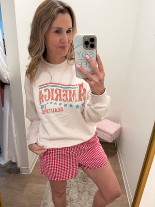 America the Beautiful Sweatshirt