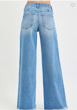 High Rise Wide Jean