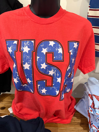 USA star tee