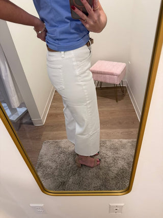 Vervet Brand White Denim Jean