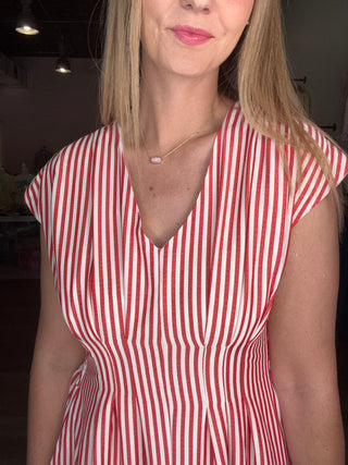 Stripe Maxi Dress