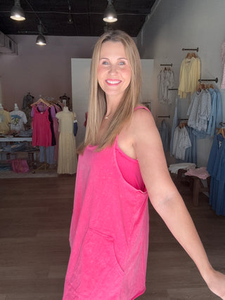 Mineral Wash Skort Dress
