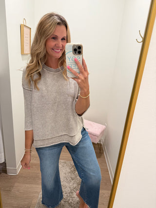Mocha Colored Top-Best Seller Alert!