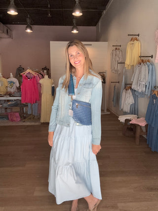 Thread & Supply Blue Dress