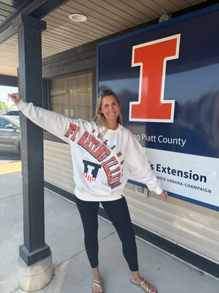 Licensed Fighting Illini Sweatshirt