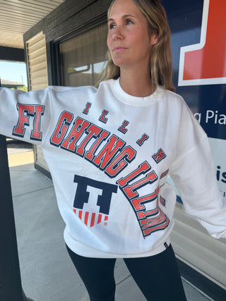 Licensed Fighting Illini Sweatshirt