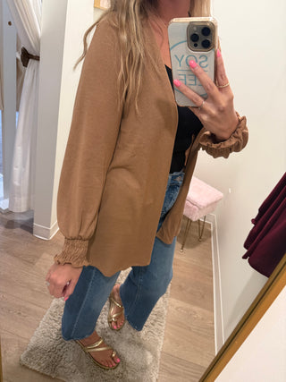 Brown Fall Cardigan
