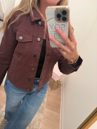 Brown Denim Jacket