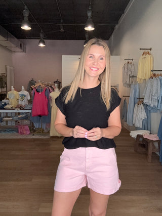 Pink Risen Brand Short