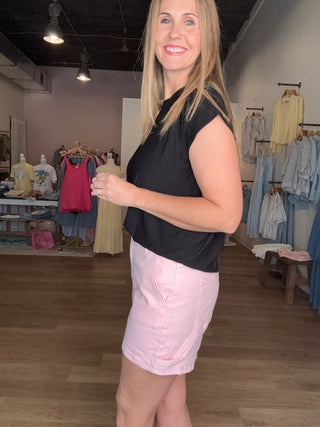 Pink Risen Brand Short