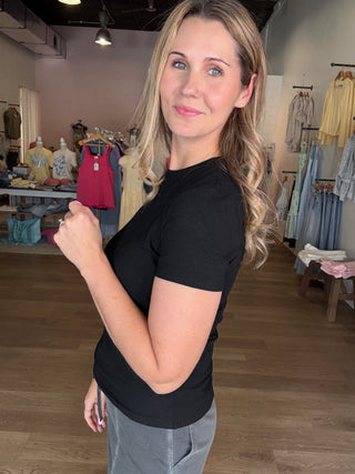 Black Basic Top