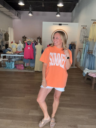 Orange Summer Tee