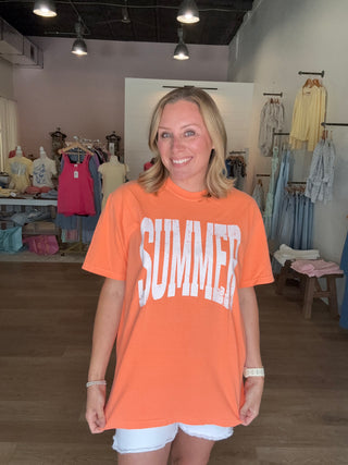 Orange Summer Tee