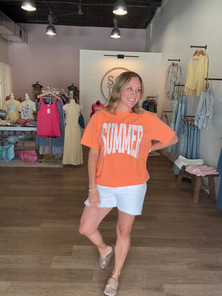 Orange Summer Tee