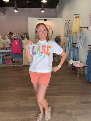 Colored Denim Short