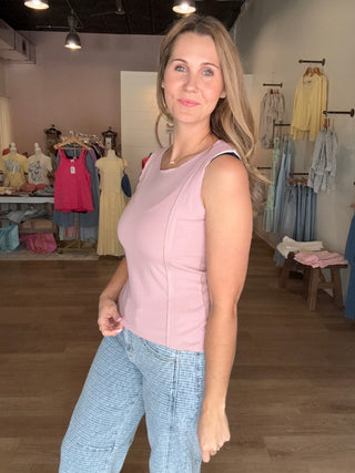 Exposed Seam Summer tank