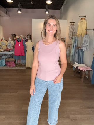 Exposed Seam Summer tank