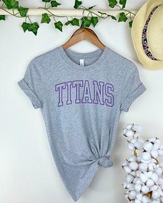 *Preorder-Grey Titans Tee
